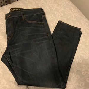 Men’s skinny jeans size 40x 30 American Eagle dark wash